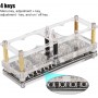 Ceas Nixie cu tuburi IN-12, iluminare RGB in 7 culori, modul
