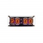 Ceas electronic vintage Nixie cu tuburi IN-12, RGB, telecomanda