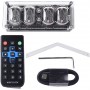 Ceas electronic vintage Nixie cu tuburi IN-12, RGB, telecomanda