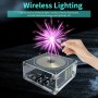 Tesla Coil Bluetooth, arcuri electrice vizibile, mod muzical &