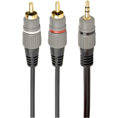 Cablu audio 3.5mm-2XRCA,1.5M ,gembird cca-352-1.5m