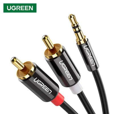 Cablu audio 3,5MM-2XRCA,1.5M, UGREEN 10583