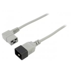 Cablu alimentare UPS 3M , C19(unghi drept-mama)-C20(tata) WN116-3/15/3GY