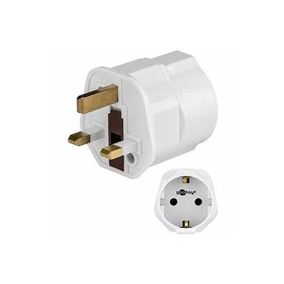 Adaptor priza UE - mufa UK (Type G) , PLUG-45353