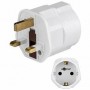 Adaptor priza UE - mufa UK (Type G) , PLUG-45353