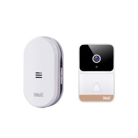 Set smart sonerie wireless,compatibil Tuya , DOORBELL-CHARM-WL