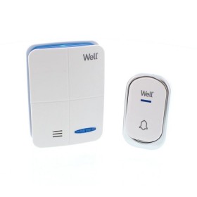 Sonerie wireless Well cu raza de 120 metri acoperire, DOORBELL-BRIEF-WL