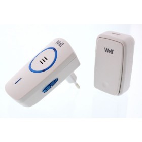 Sonerie fara fir,raza de acoperire 120m,buton fara baterie, DOORBELL-ENDELESS-WL