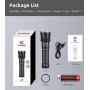 Lanterna LED Klarus, A3, zoom, 2200 lm, baterie 4000 mAh