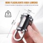 Lanterna LED COB EDC portabila, 800LM, 7 moduri iluminare