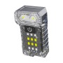 Lanterna LED KXK-1086, cap rotativ 90°, suport cap, lumina UV
