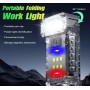 Lanterna LED KXK-1086, cap rotativ 90°, suport cap, lumina UV