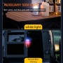 Lanterna LED KXK-1086, cap rotativ 90°, suport cap, lumina UV