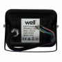 Proiector LED WELL 10W,lumina rece, IP65, LEDFC-SPARKLE10BK-WL