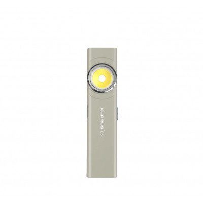 Lanterna EDC Klarus E5, 600 lm, baza magnetica, clip, USB-C
