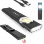 Lanterna EDC Klarus E5, 600 lm, baza magnetica, clip, USB-C