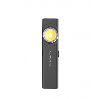 Lanterna EDC Klarus E5, 600 lm, baza magnetica, clip, USB-C