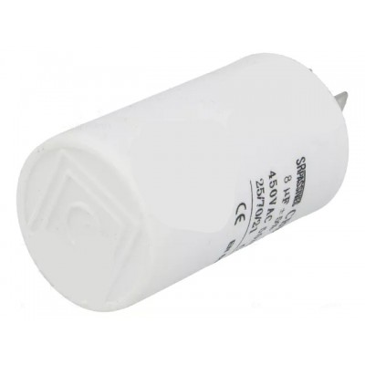 Condensator pornire motor 8uf , CBB60A-8/450