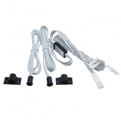 Senzor dublu pentru usa, IR, 8 mm, 6V-12V-24V DC, 5A, 5029M2
