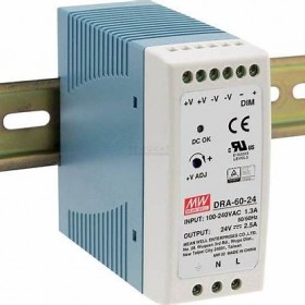 Sursa de alimentare pe sina DIN , 24V DC , 60W , DRA-60-24