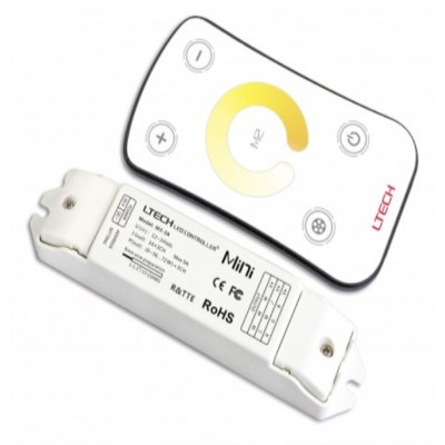 Controller LED wireless LTECH, M2+M3-3A, 3x3A, 12-24V, RF
