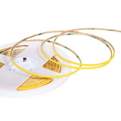 Banda LED COB alb rece, 12V DC, 400 LEDs/m, 5m, latime 3mm, IP20