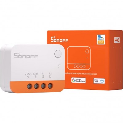 Releu smart Sonoff ZBMINIL2, Wi-Fi, Zigbee 3.0, compatibil