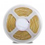Banda LED COB alb cald, 12V DC, 400 LEDs/m, 5m, latime 3mm, IP20