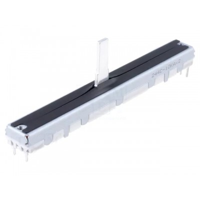 Potentiometru glisant/slider 10KB , RS60112-10KBX2