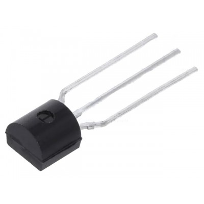 Tranzistor BJT NPN de inalta tensiune in pachet TO-92, 300V 0,5A 0,625/15W , MPSA42-CDI