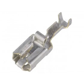 Terminal plat (papuc) 6,3mm cu clips rapid 0,5-1,5mm  160773-6