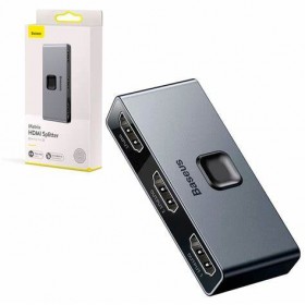Switch/splitter HDMI Baseus (1hdmi-2hdmi)/(2hdmi-1hdmi) , CAHUB-BC0G