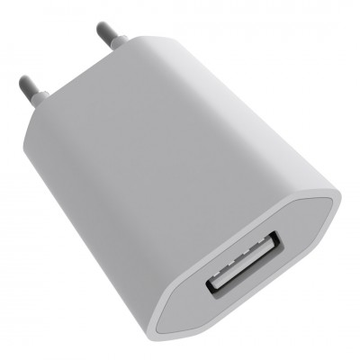 Incarcator retea USB, 5V,1A, compact, universal, alb