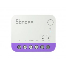 Mini-comutator smart Sonoff MINI-RBS, Wi-Fi + Matter, 1A, Control procentual, Compatibil Alexa, Google, Apple Home Mini-comutator smart Sonoff MINI-RBS, Wi-Fi + Matter, 1A