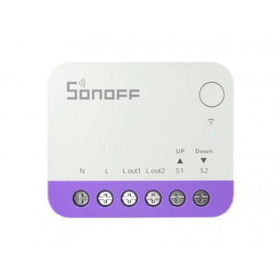 Mini-comutator smart Sonoff MINI-RBS, Wi-Fi + Matter, 1A