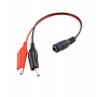 Adaptor cablu DC mama 5.5 × 2.1 mm la clesti crocodil