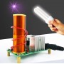 Kit bobina Tesla pentru experimente scolare, generare plasma si