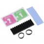 Radiator SSD M.2 2280 aluminiu, heatsink cu pad termic si benzi
