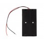 Suport baterii 2x18650, plastic ABS, cu cablu, 7.4V, 2S, DIY