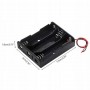 Suport baterii 3x18650, plastic ABS, cu cablu, 11.1V, 3S, DIY