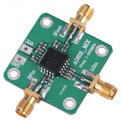 Mixer RF AD831, 0.1–500 MHz, 9–11V, gama dinamica mare