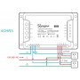 Releu wireless Wi-Fi 4 canale Sonoff 4CH R3