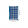 Set 2x Placa prototip PCB universala 4x6 cm double sided, fibra