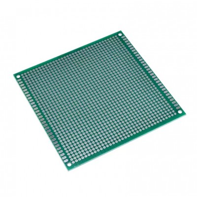 Placa prototip PCB universala 10x10 cm double sided verde