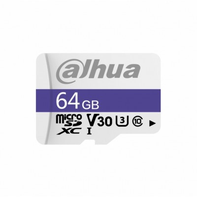 Card de memorie Dahua microSD 64GB, DHI-TF-C100, Clasa 10 UHS-I