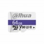 Card de memorie Dahua microSD 64GB, DHI-TF-C100, Clasa 10 UHS-I