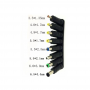 Set adaptoare alimentare universale DC, 8 bucati, 3.5mm –