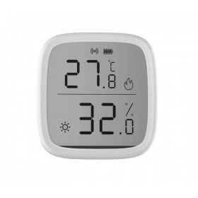 Senzor de temperatura si umiditate Sonoff Zigbee cu afisaj