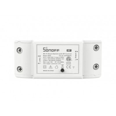 Releu wireless 1 canal Sonoff cu Receptor RF433 10A