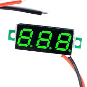Voltmetru de panou verde 0.28" cu 2 fire OKY4094-Green Voltmetru de panou verde 0.28" cu 2 fire OKY4094-Green